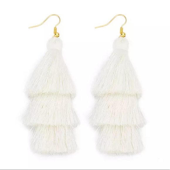 3 for $27 ❤️ New layered tassels earrings - Picture 1 of 1